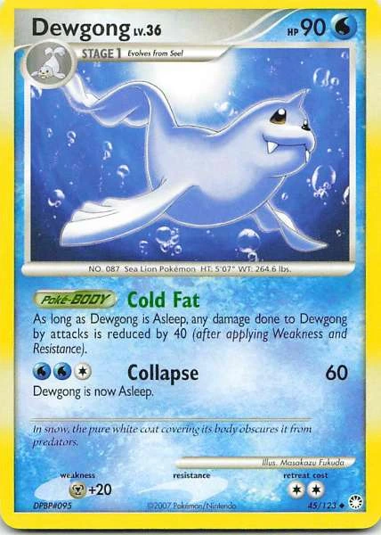 Dewgong - Diamond & Pearl #45/123