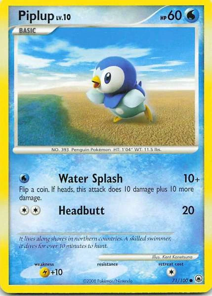 Piplup - Majestic Dawn #71/100