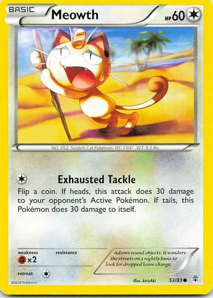 Meowth - Pokémon Generations #53/83