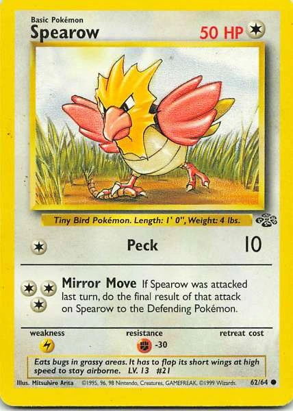 Spearow - Fossil #62/64