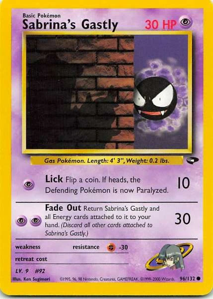 Sabrina's Gastly - Gym Heroes #96/132