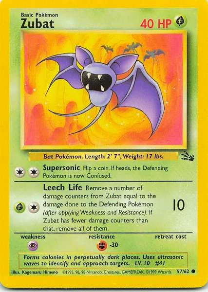 Zubat - Fossil #57/62