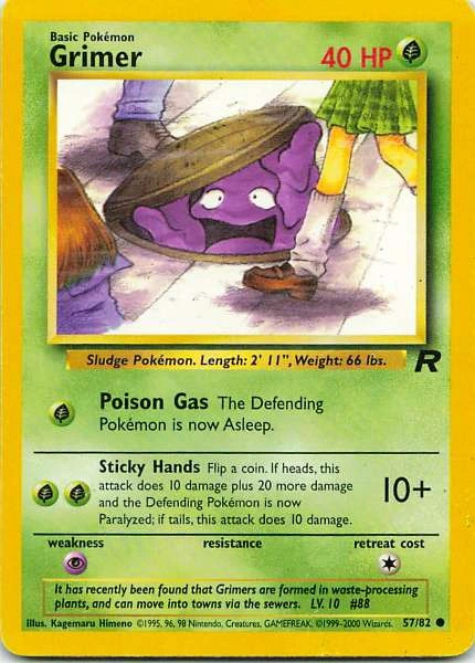 Grimer - Team Rocket #57/82