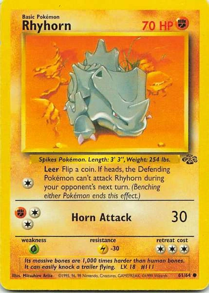 Rhyhorn - Jungle #61/64