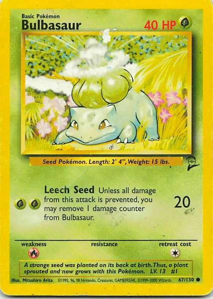 Bulbasaur - Base Set 2 #67/130