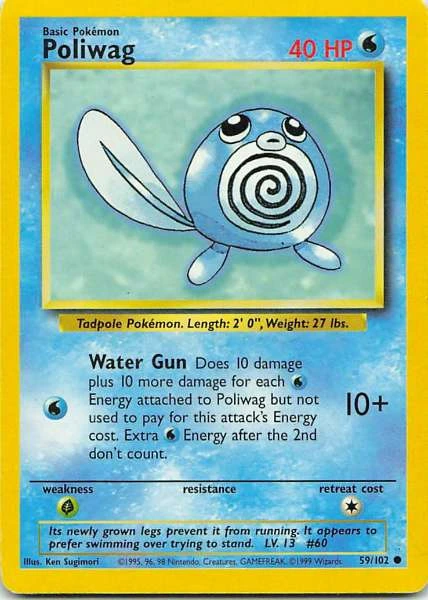 Poliwag - Base Set #59/102