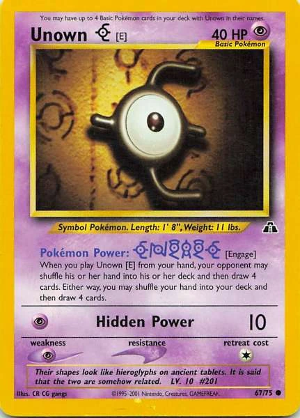 Unown [E] - Neo Discovery #67/75