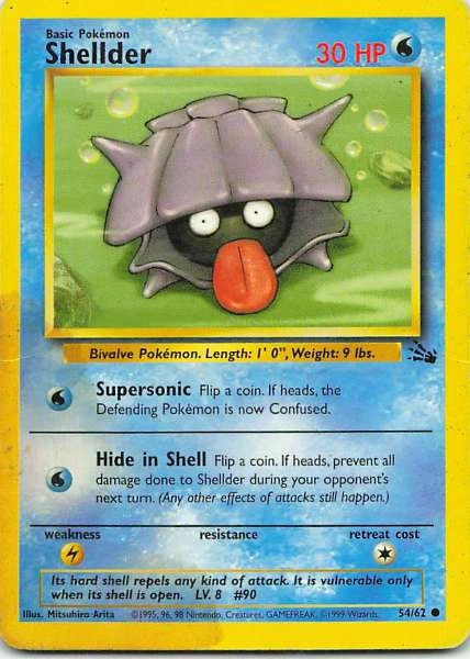 Shellder - Fossil #54/62