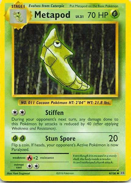 Metapod - Evolutions #4/108