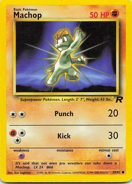 Machop - Gym Heroes #59/82