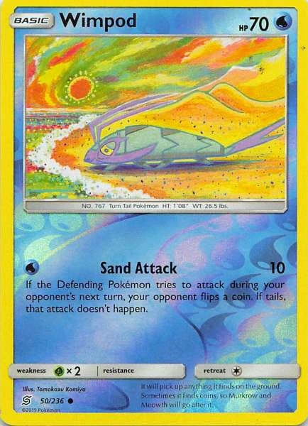 Wimpod - Pokémon Unified Minds #50/236