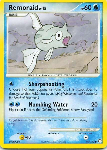 Remoraid - Diamond & Pearl: Mysterious Treasures #95/123