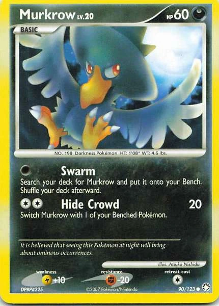 Murkrow - Mysterious Treasures #90/123