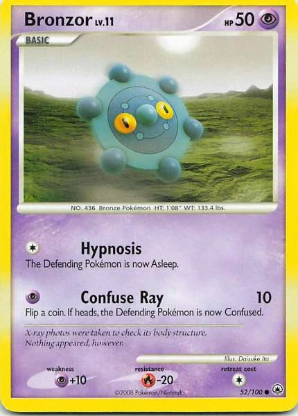 Bronzor - Mysterious Treasures #52/100