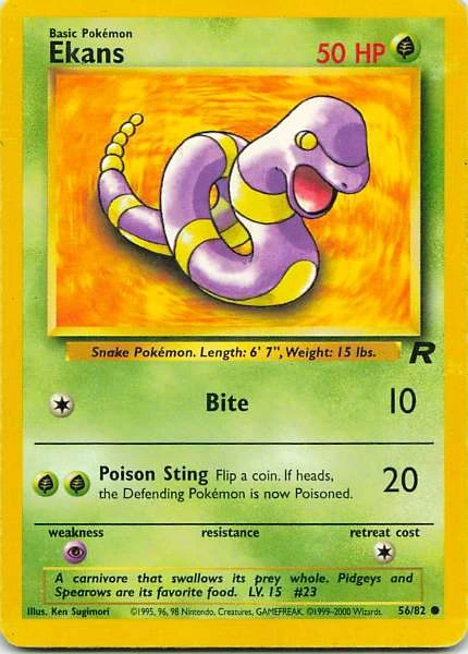 Ekans - Team Rocket #56/82