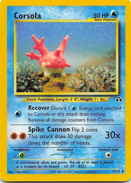 Corsola - Neo Discovery #37/75