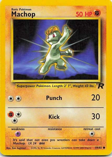 Machop - Pokémon Gym Heroes #59/82