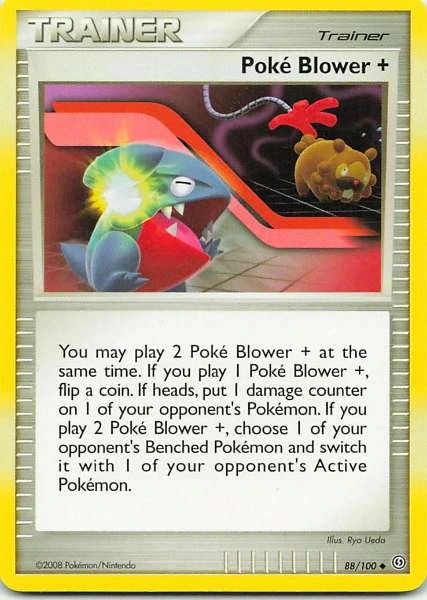 Poké Blower + - Pokémon Stormfront #88/100