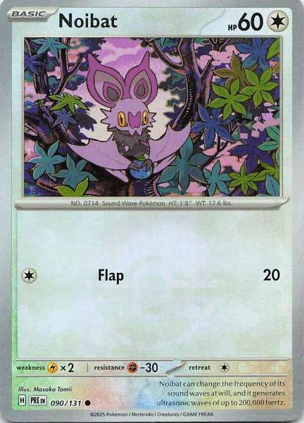 Noibat - Prismatic Evolutions #090/131