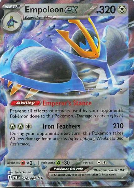 Empoleon ex - Pokémon #070/094