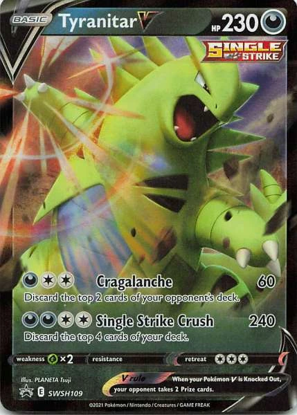 Tyranitar V - Pokémon #SWSH109