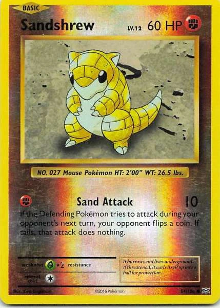 Sandshrew - Pokémon Evolutions #54/108