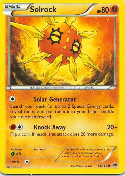 Solrock - Primal Clash #83/160