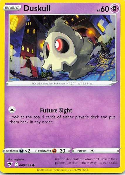 Duskull - Vivid Voltage #069/185