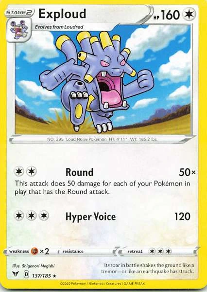 Exploud - Vivid Voltage #137/185