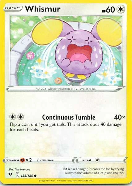 Whismur - Vivid Voltage #135/185