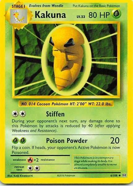 Kakuna - Pokémon Evolutions #6/108