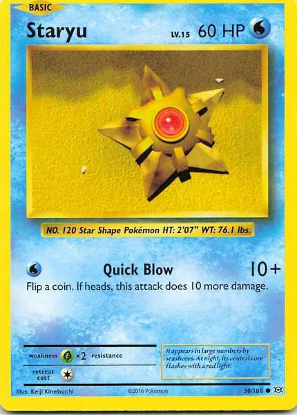 Staryu - Pokémon Evolutions #30/108