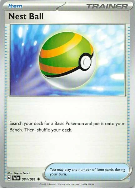 Nest Ball - Pokémon Paldean Fates #084/091
