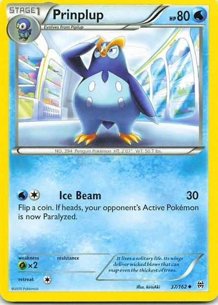 Prinplup - Pokémon BREAKpoint #37/162