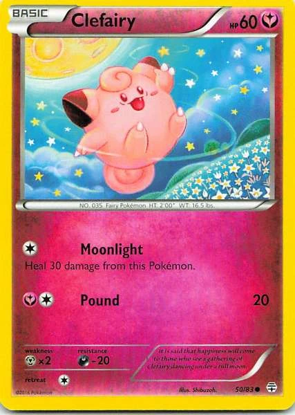 Clefairy - Pokémon Generations #50/83
