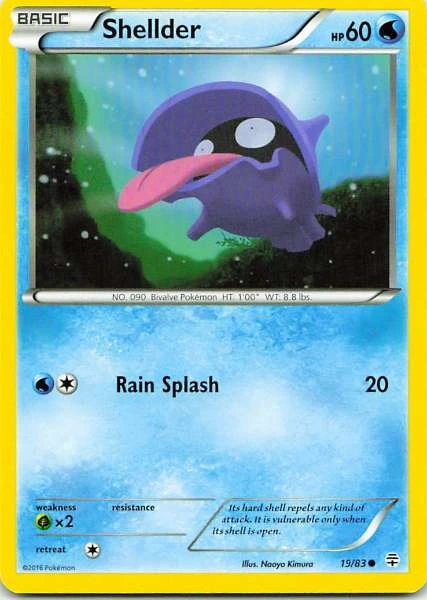 Shellder - Pokémon Generations #19/83