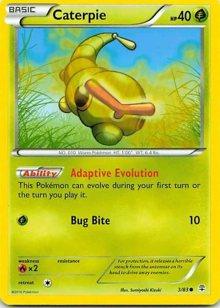 Caterpie - Pokémon Generations #3/83