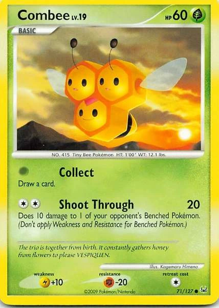 Combee - Pokémon Platinum #71/127