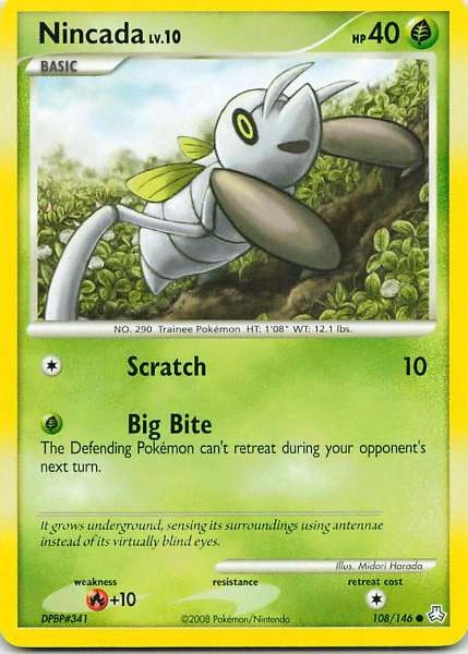 Nincada - Legends Awakened #108/146