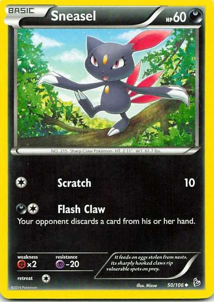 Sneasel - XY #50/106