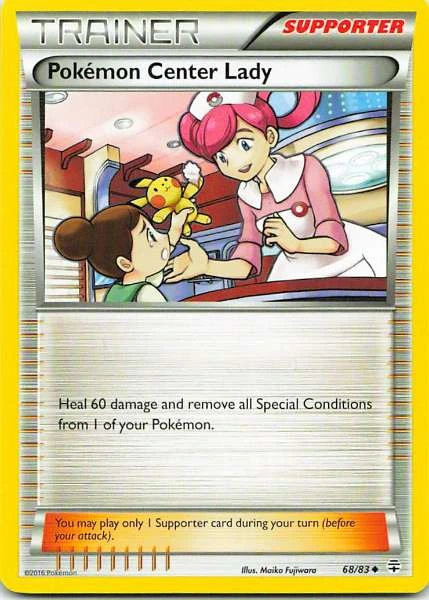 Pokémon Center Lady - Generations #68/83