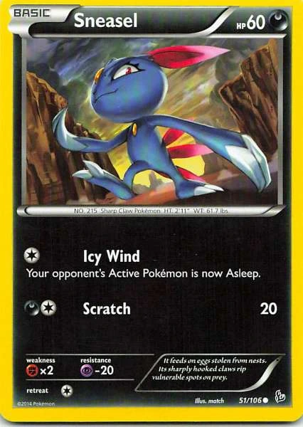 Sneasel - XY #51/106