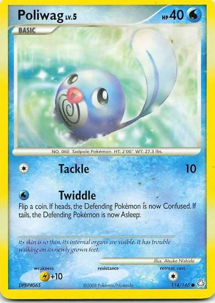 Poliwag - Pokémon Great Encounters #114/146