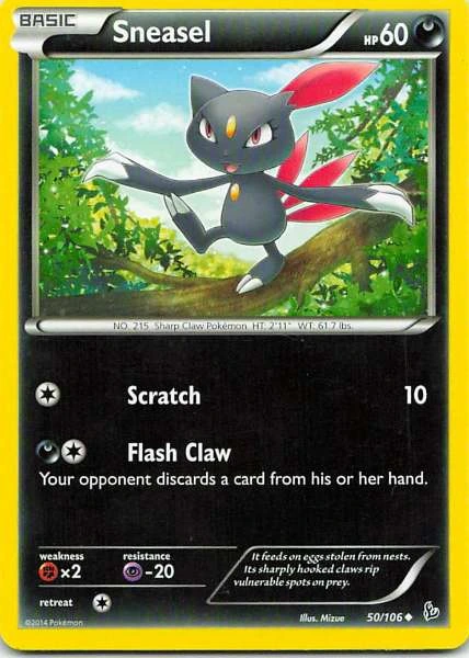 Sneasel - Flashfire #50/106