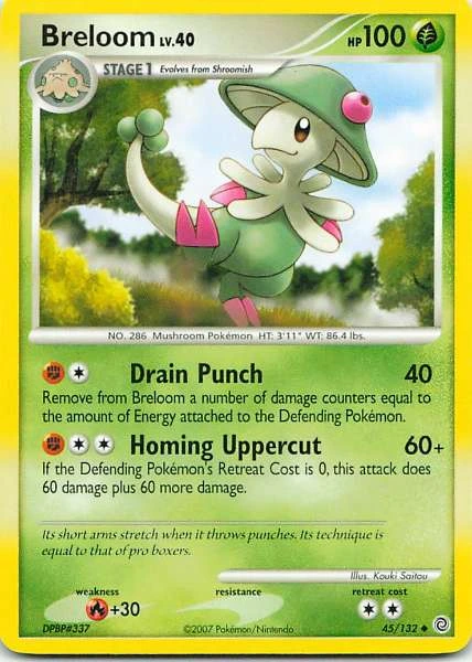 Breloom - Diamond & Pearl #45/132