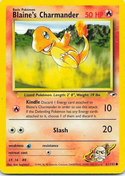 Blaine's Charmander - Gym Challenge #61/132