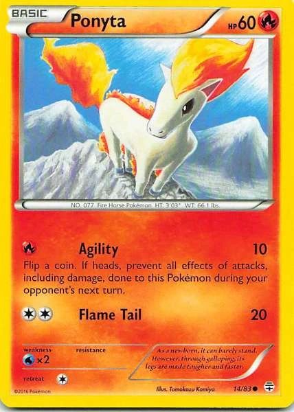 Ponyta - Generations #14/83
