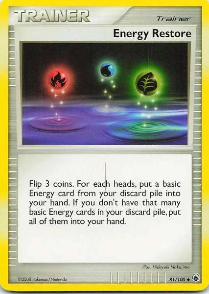 Energy Restore - Legends Awakened #81/100