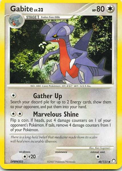 Gabite - Diamond & Pearl #48/123