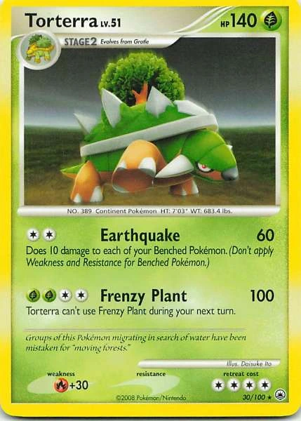 Torterra - Legends Awakened #30/100